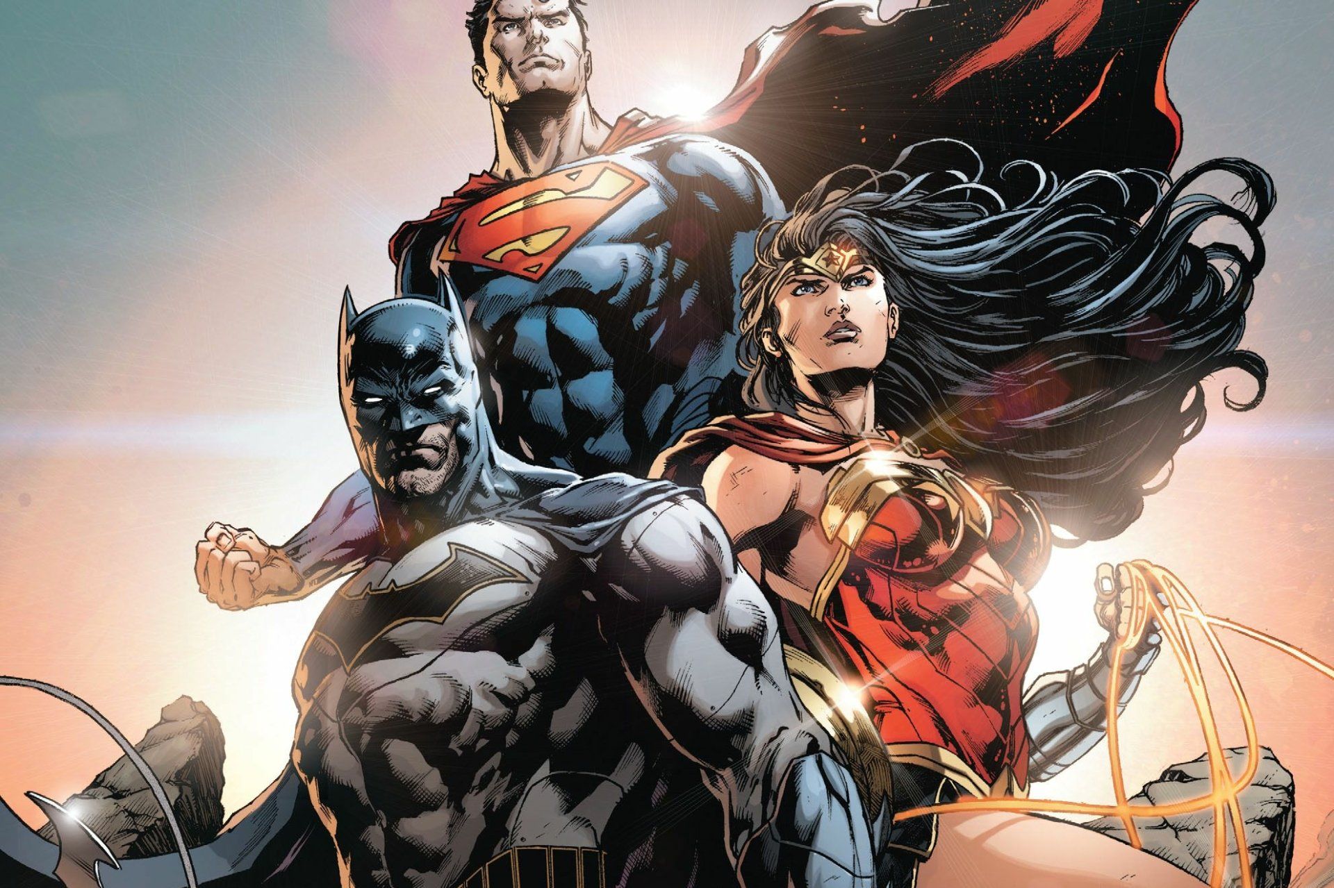 1920x1279 DC Comics Trinity: Superman, Batman & Wonder Woman HD Wallpaperx1321