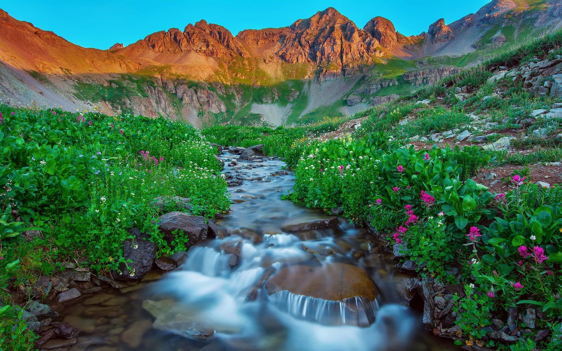 1920x1200 Colorado Mountains Summer Wallpaper