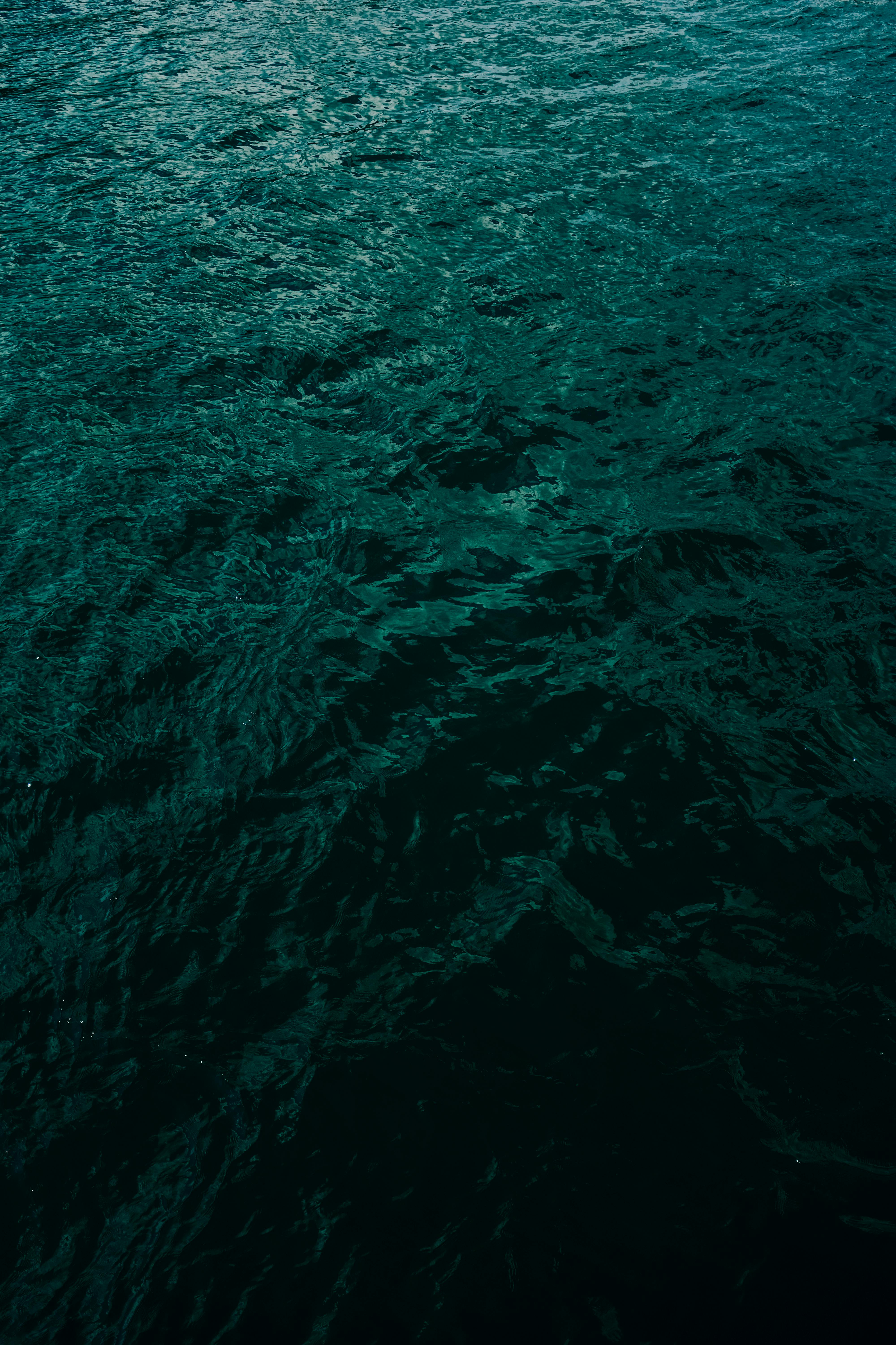 4000x6000 Surface of Dark Blue Water · Free