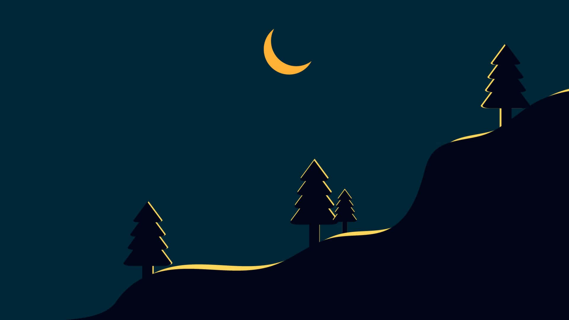 1920x1080 Download Stunning Minimalist Landscape Wallpaper