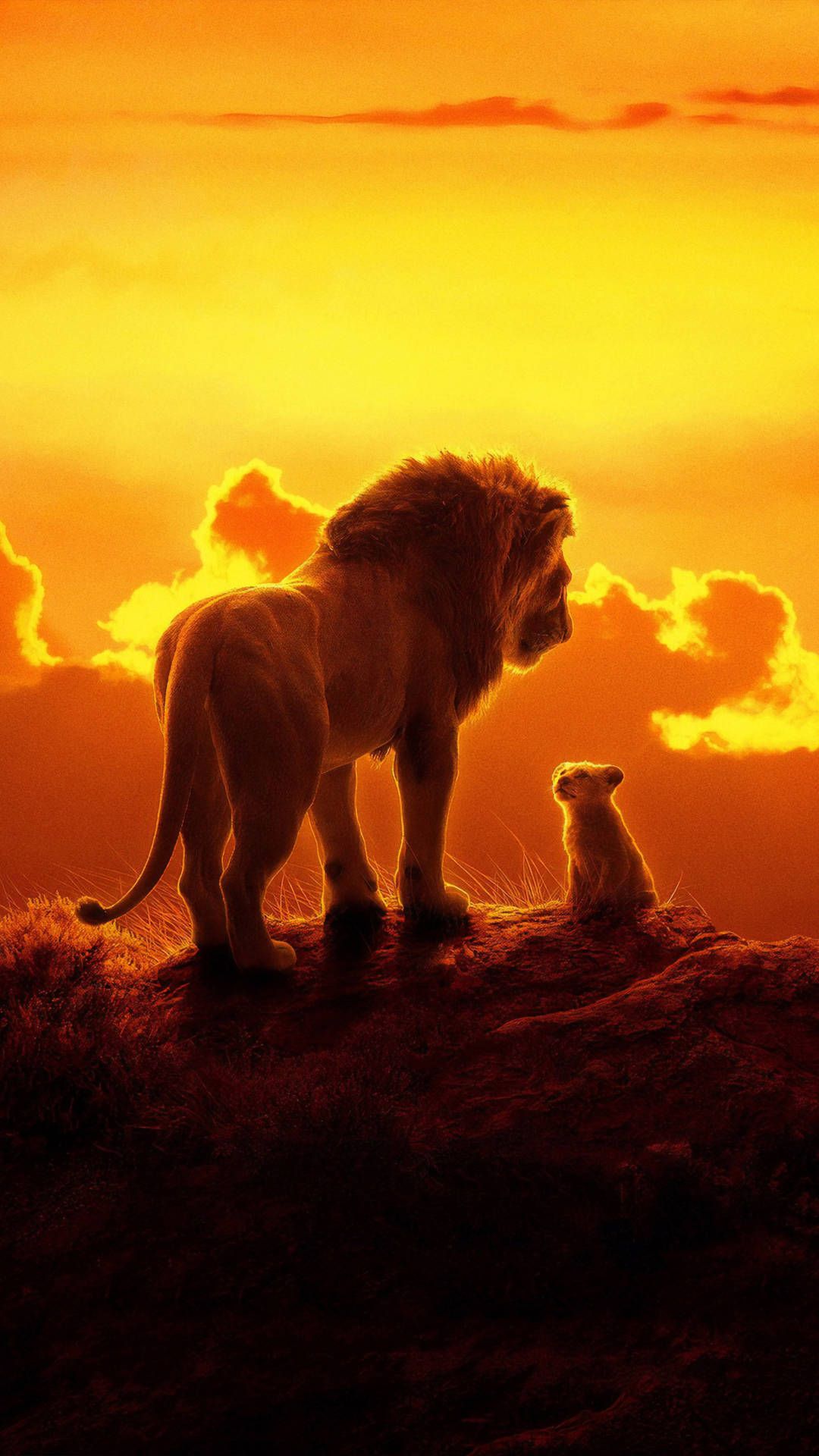 1080x1920 Download Mufasa And Simba 4k Ultra iPhone Wallpaper