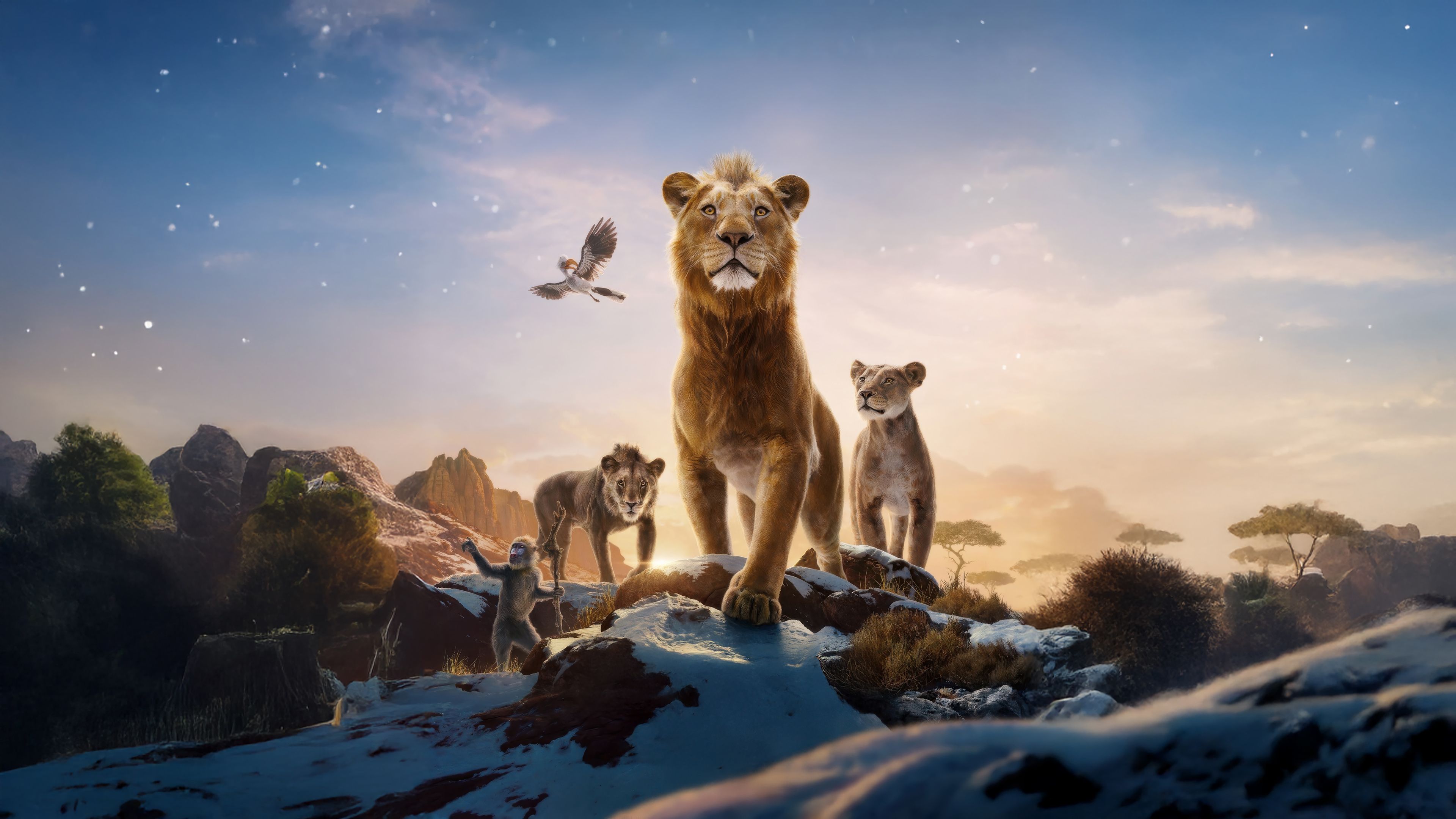 3840x2160 Mufasa The Lion King Movie Wallpaper 4K HD PC a