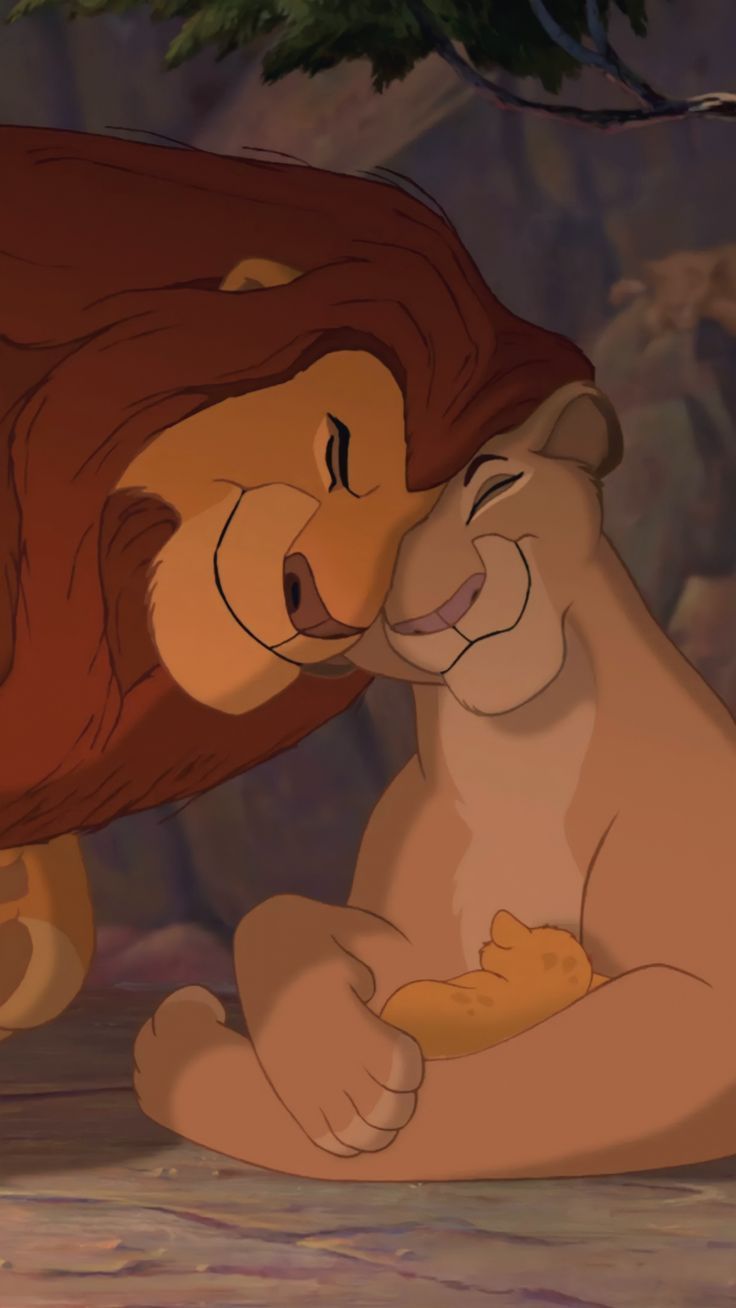 736x1308 the lion king 1994 disney lockscreen wallpaper mufasa sarabi simba