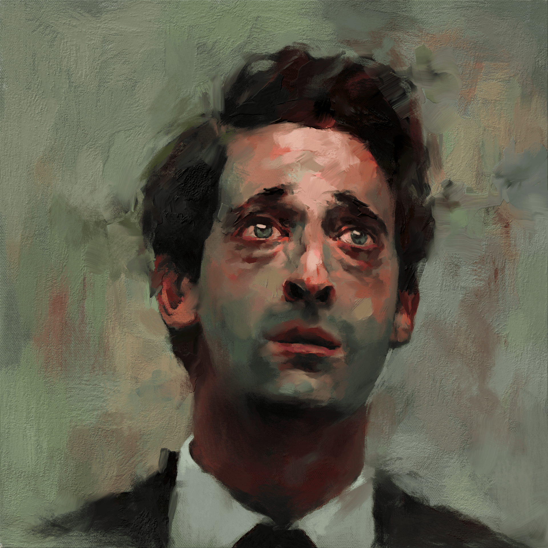 1920x1920 Portrait / Detachment in Adrien Brody (1). Image - Behance