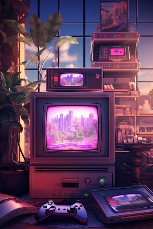 493x740 Retrocore 2d Game Art Photo Free High Quality Picture