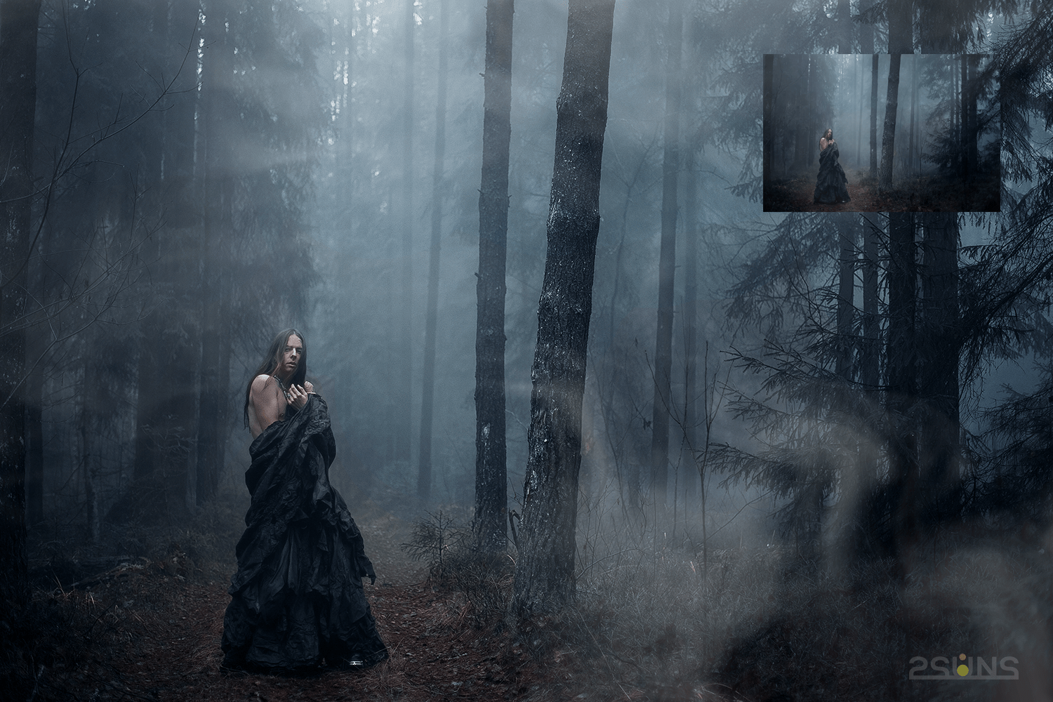 1500x1000 Halloween overlay: Fog overlay & Smoke bomb overlay