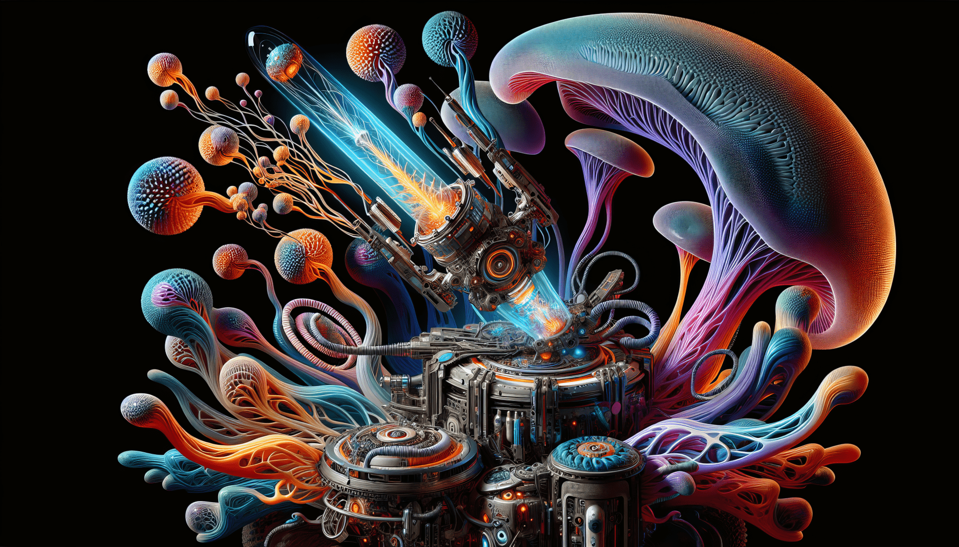 1920x1097 Vibrant Sci Fi Death Ray HD Wallpaper By QuantumCuratorx2621