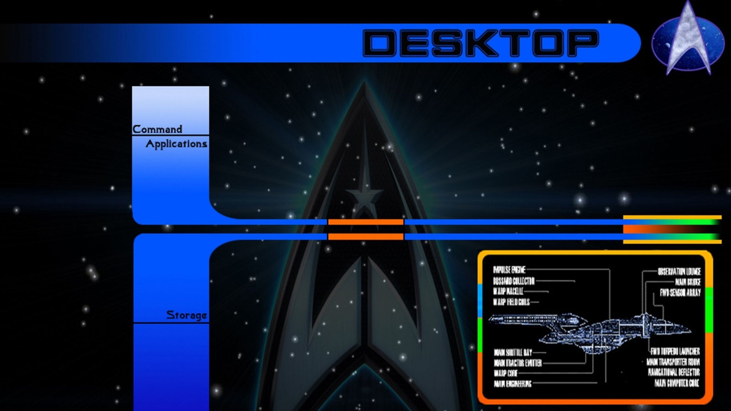 2560x1440 Starfleet 2K Quad HD Desktop