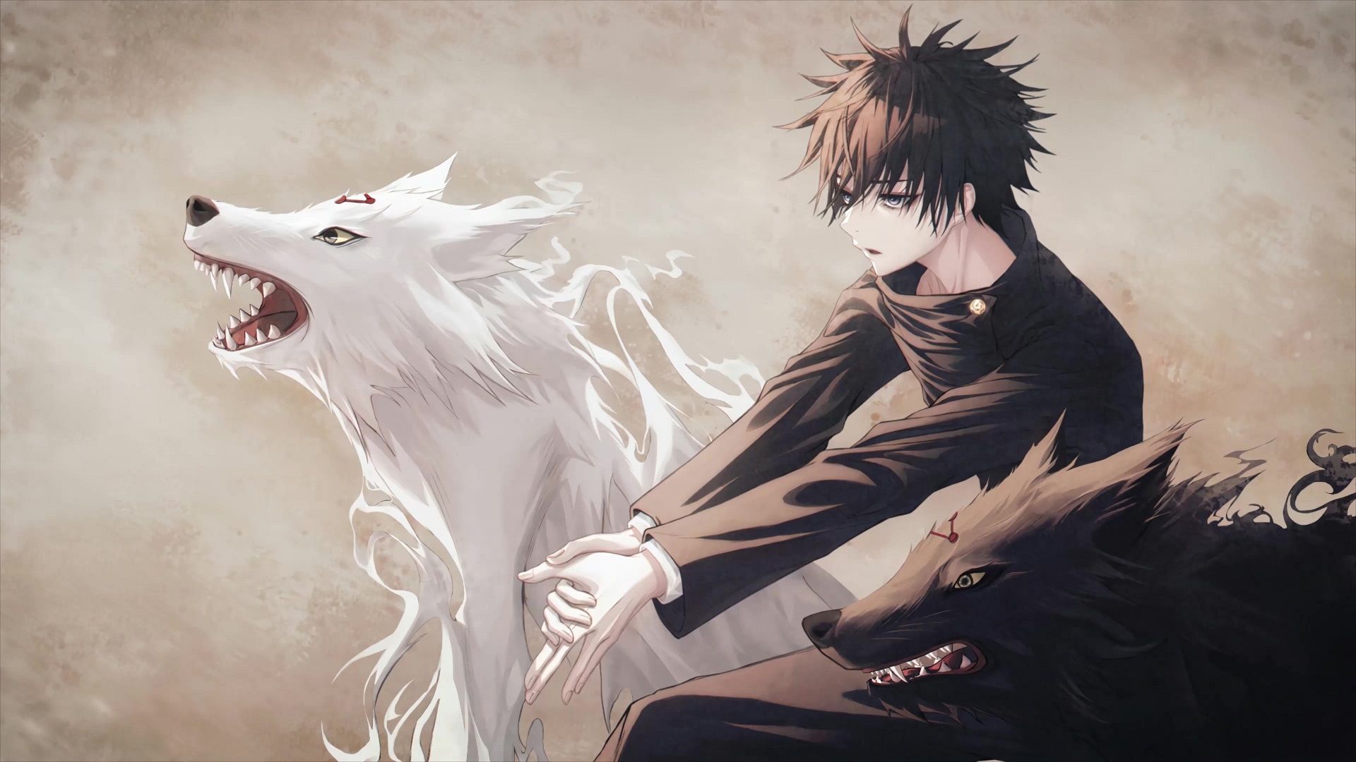 1920x1080 Megumi Fushiguro Divine Dogs Jujutsu Kaisen Live Wallpaper