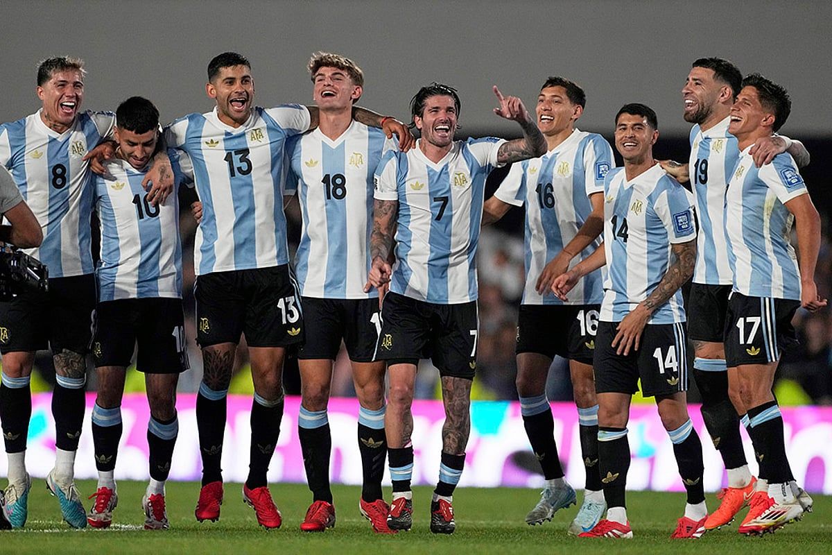 1200x800 Argentina Vs Brazil: La Albiceleste Thrash Selecao 4- Qualify For 2026 FIFA World Cup