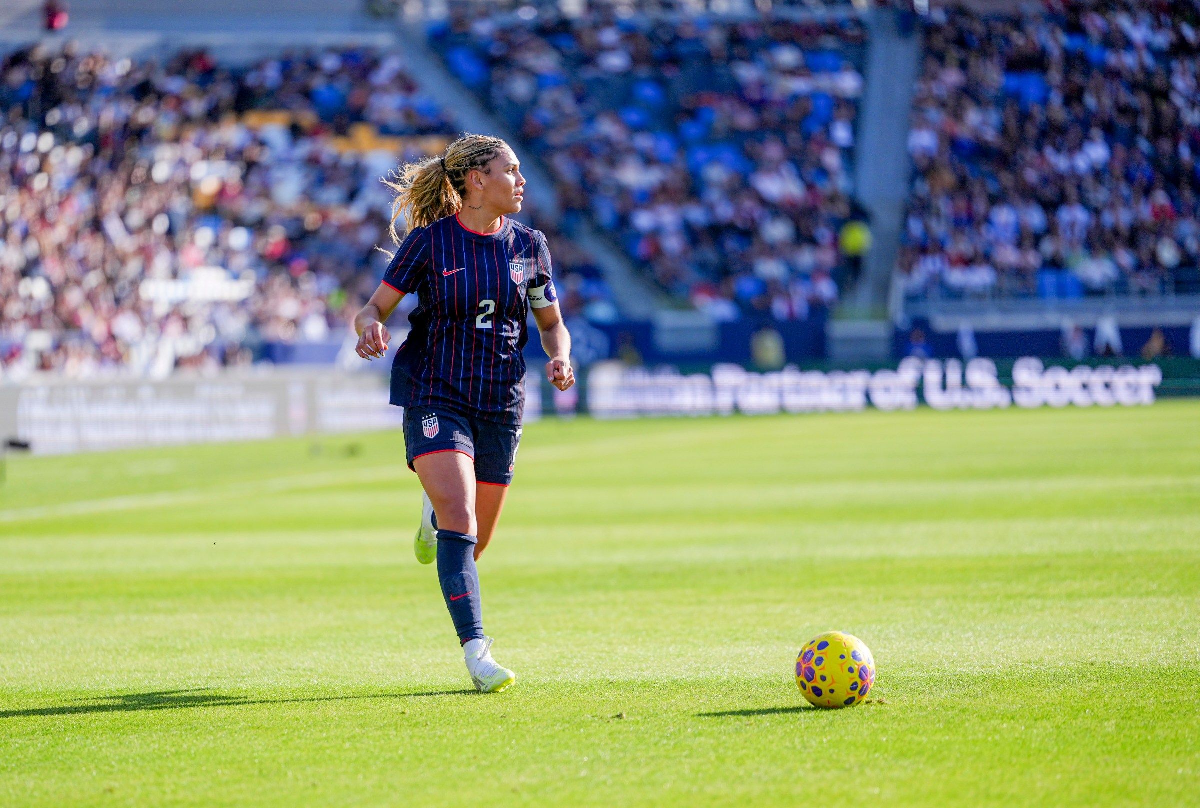 2400x1616 USA vs. Argentina, 2026 SheBelieves Cup: Time, TV schedule, streaming and lineups. Stars and Stripes FC