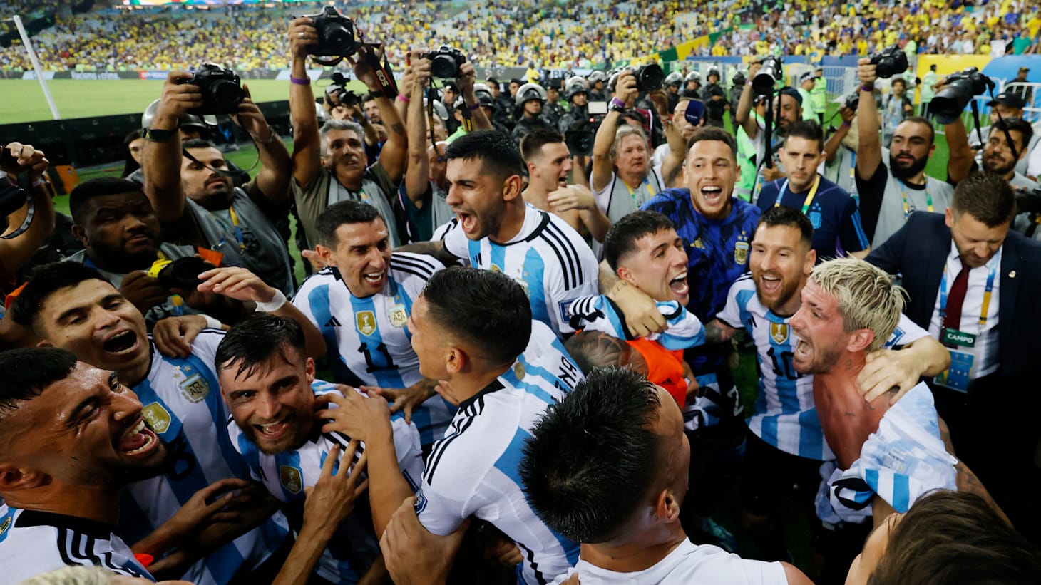 1460x821 FIFA World Cup 2026 qualifier: Argentina claim historic win in Brazil
