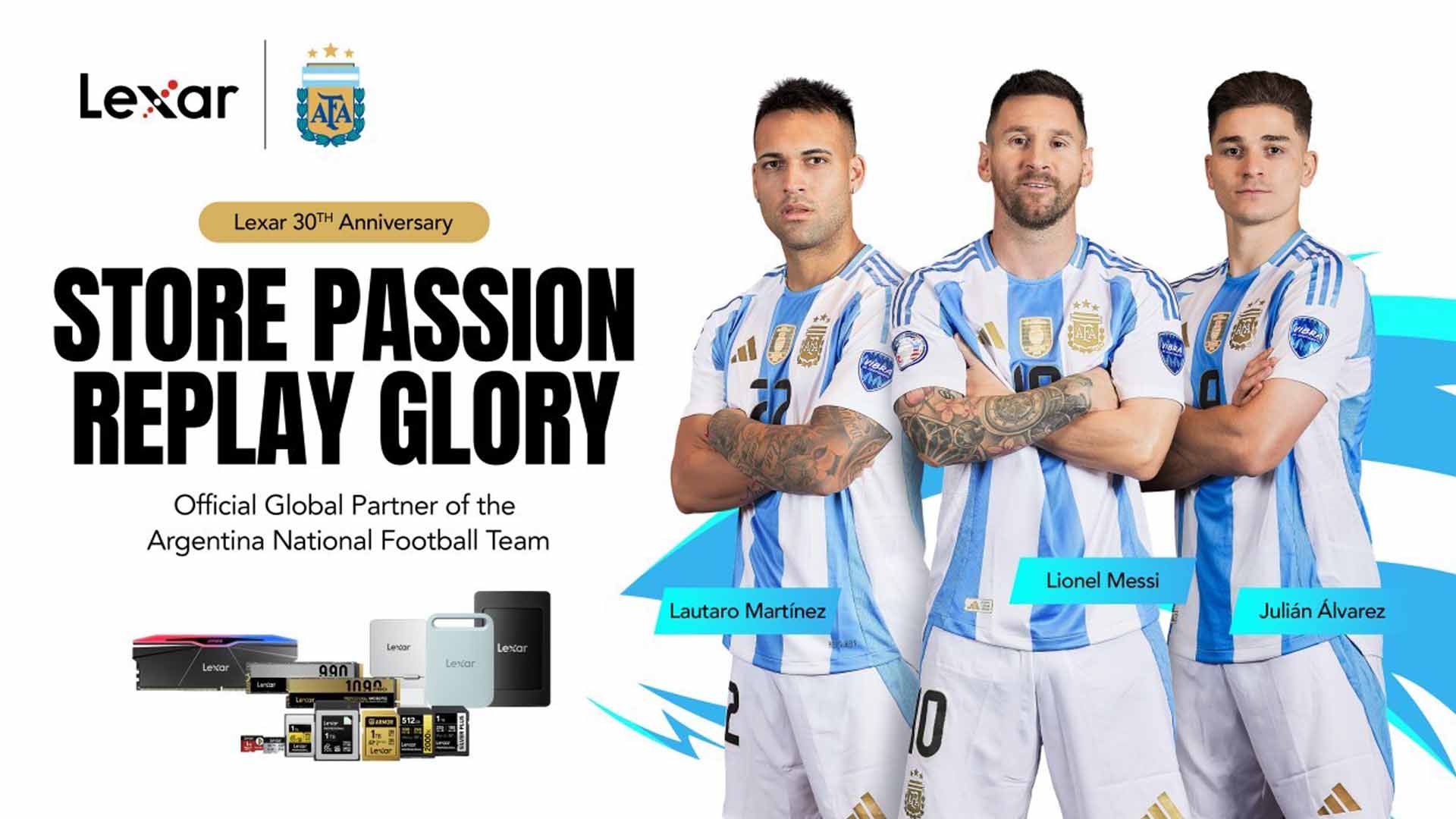 1920x1080 Lexar And The Argentina National Football Team Unite To Preserve The Moments That Define Champions Newswire: Language Agnostic Newswire For Global Press Release Distribution