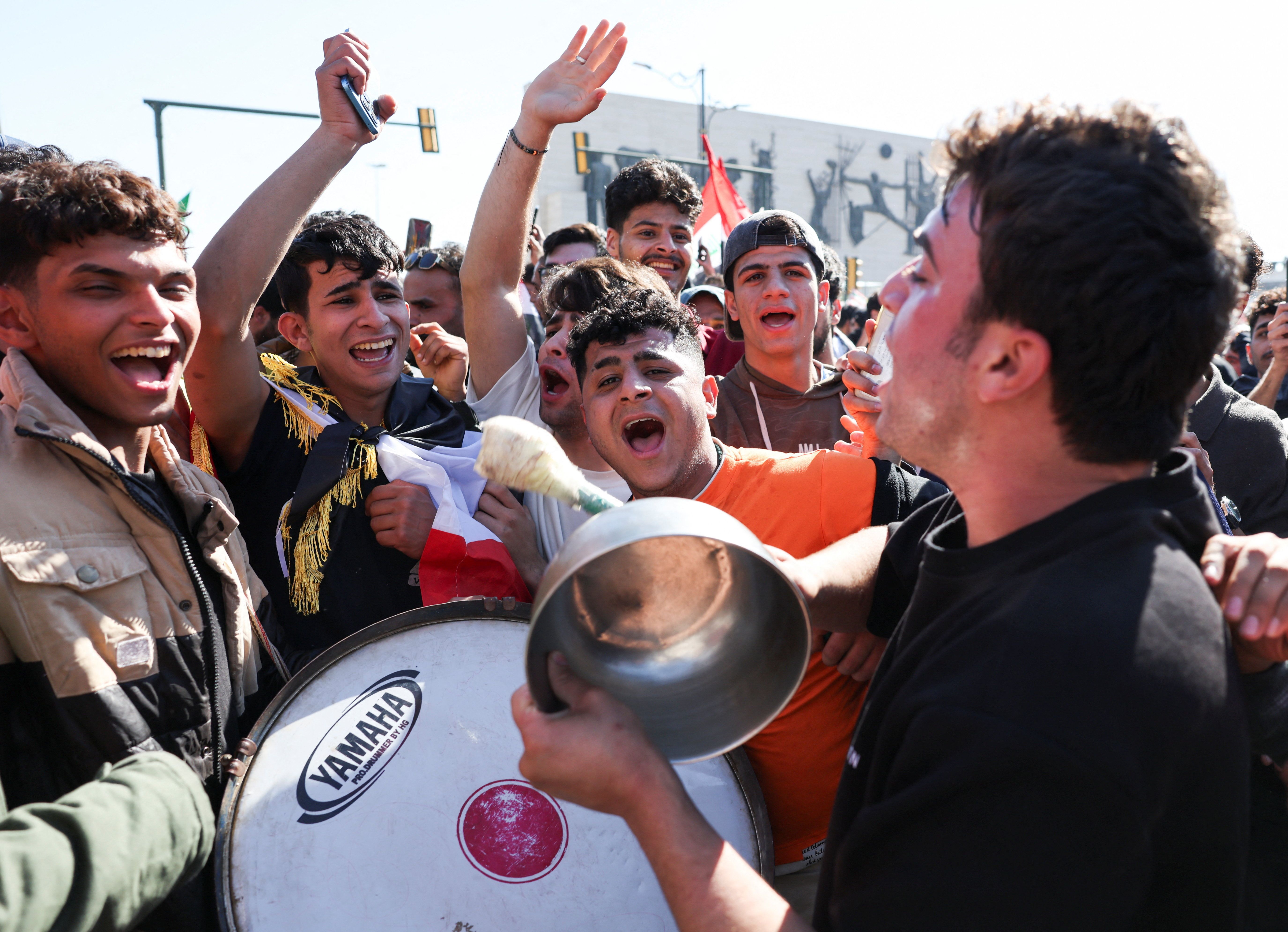5500x3978 Iraq celebrates qualification for FIFA World Cup 2026