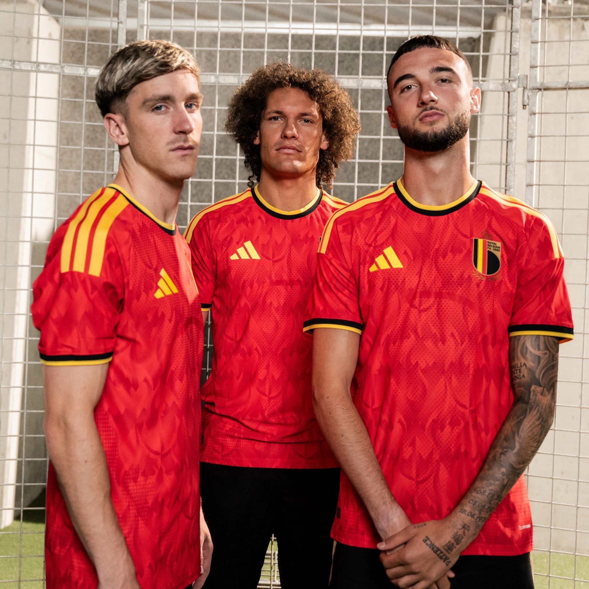 2000x2000 Belgium 2026 Adidas Home Kit
