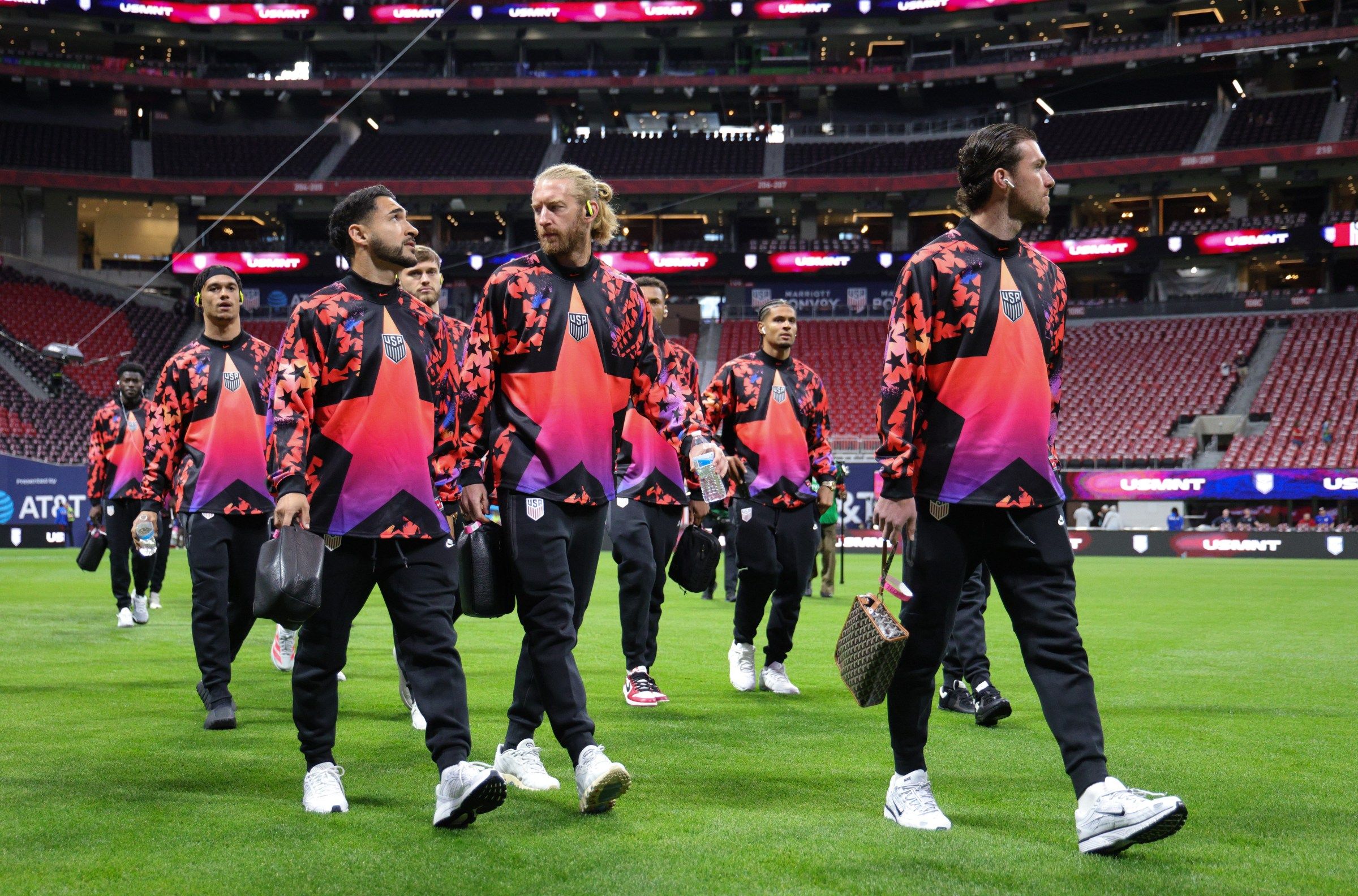 2400x1584 USA vs. Belgium, 2026 Friendly: Community player ratings. Stars and Stripes FC