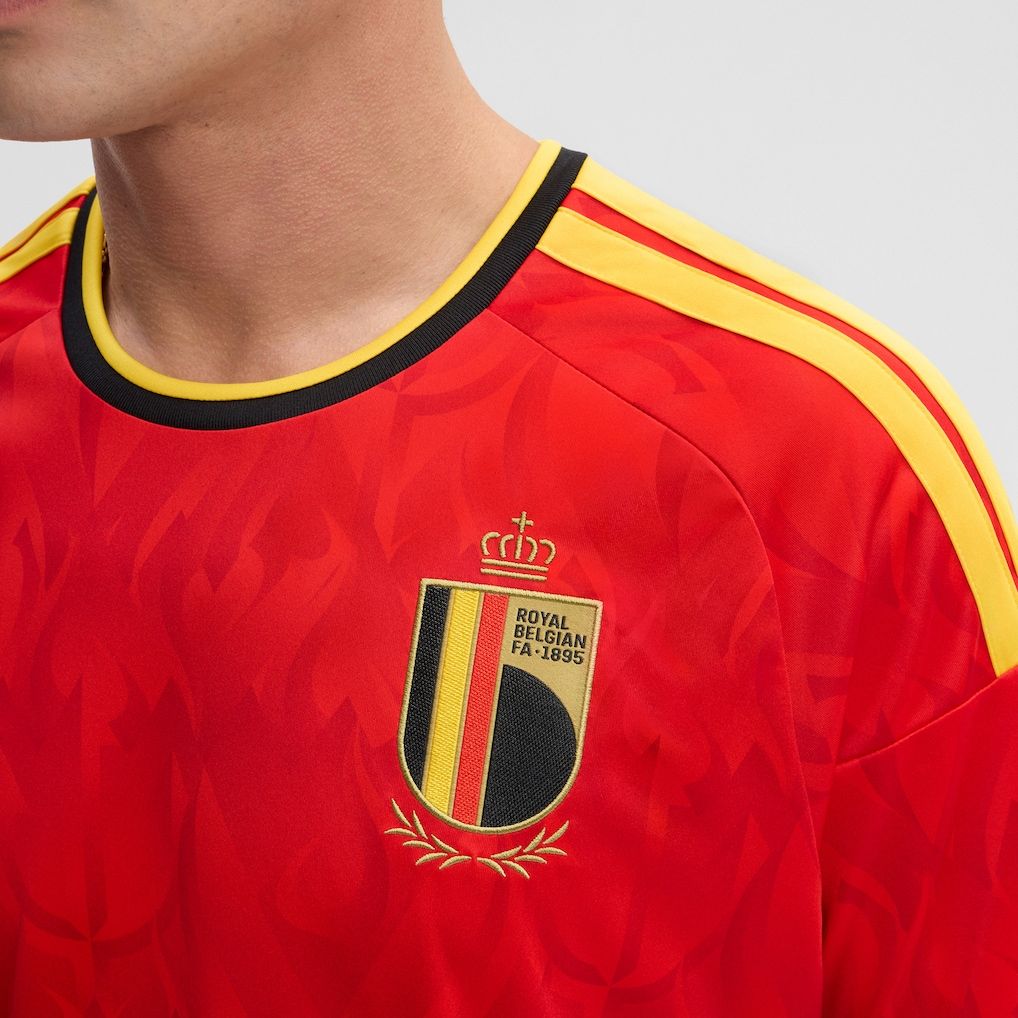 1018x1018 Belgium National Team adidas 2026 Home Replica Jersey