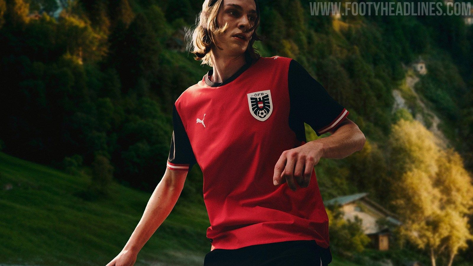 1600x900 Austria 2026 World Cup Home Kit Released