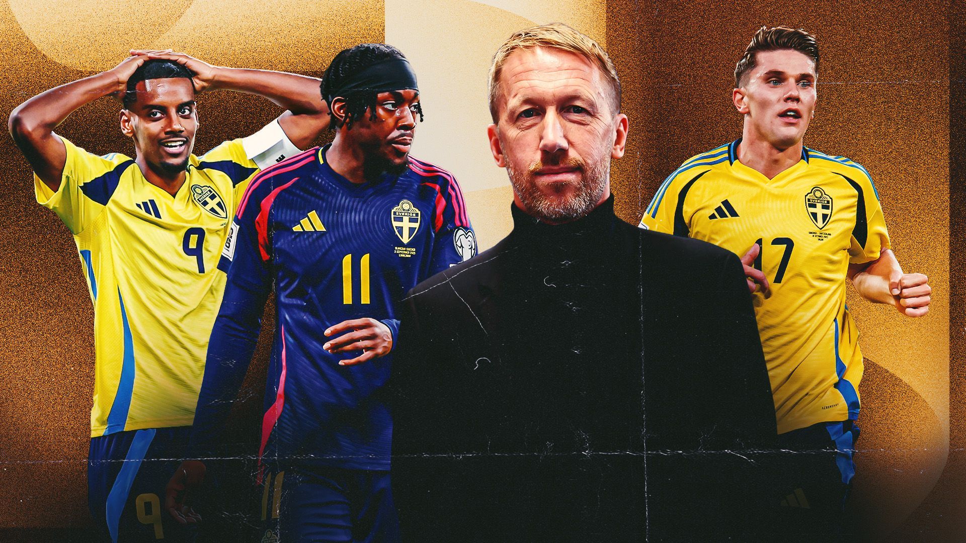 1920x1080 Can Graham Potter revive Alexander Isak, Viktor Gyokeres and Sweden's £235m forward line in time to earn World Cup 2026 qualification?