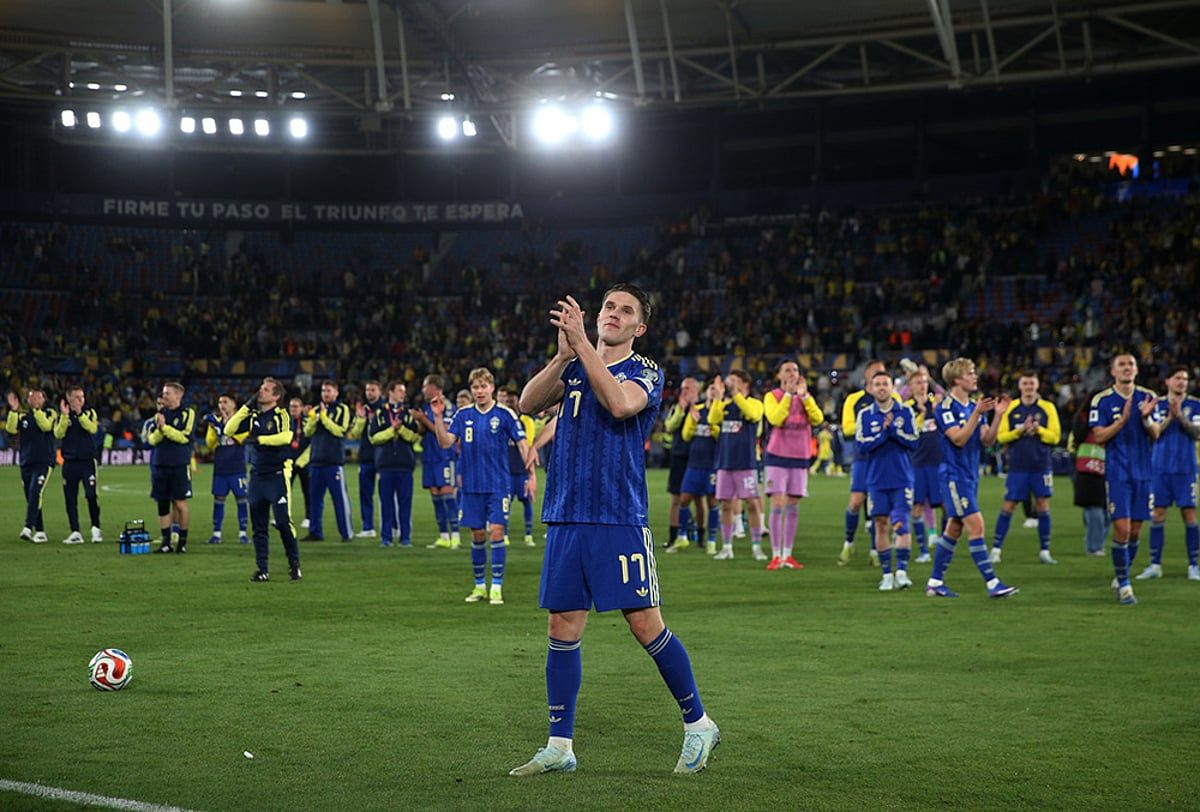 1200x812 Ukraine Vs Sweden, FIFA World Cup 2026 Qualifiers: Gyokeres' Hat Trick Fires Sweden Towards Play Offs Final In Pics