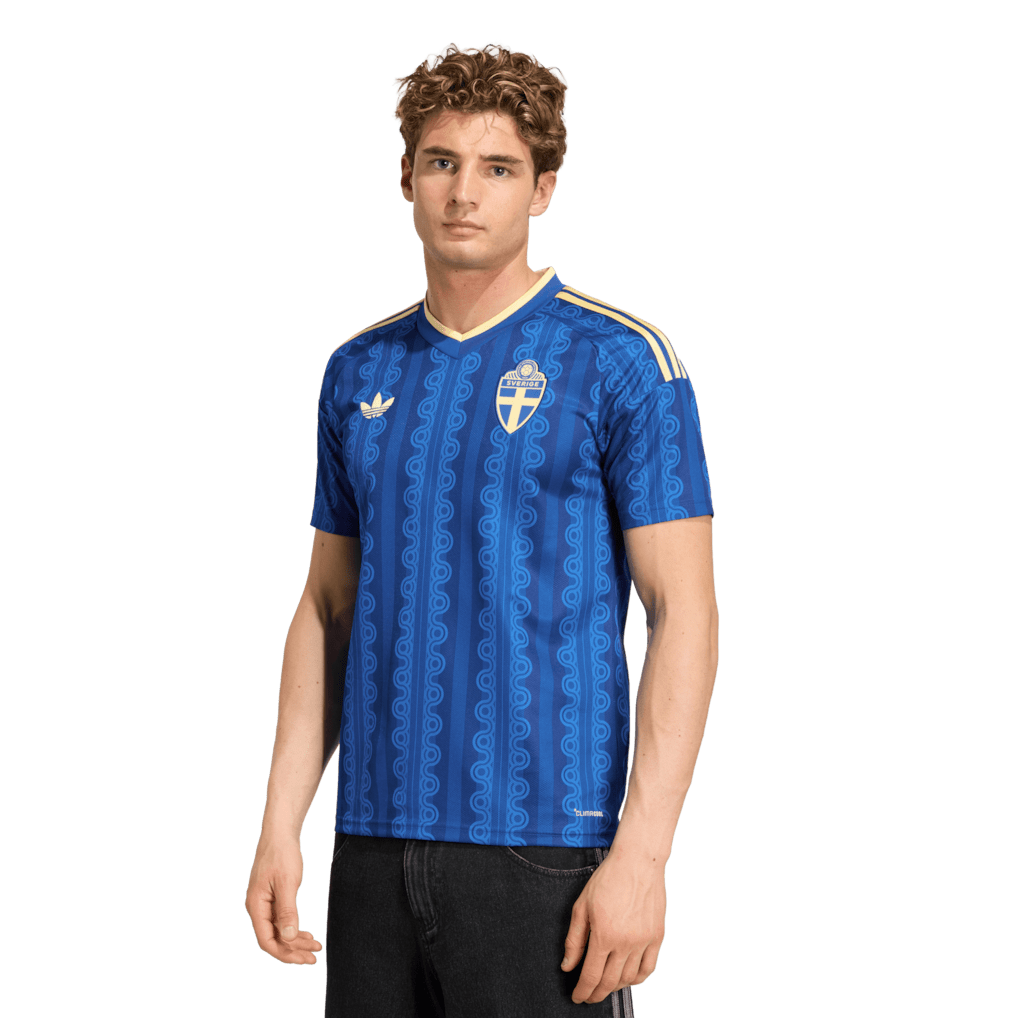 1018x1018 Sweden National Team adidas Away Shirt 2026