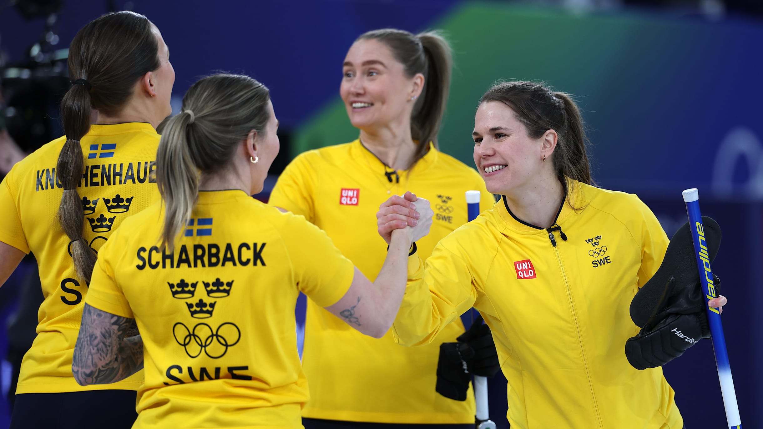 2440x1372 Winter Olympics 2026 women's team curling: Sweden stays perfect; U.S. edges People's Republic of China