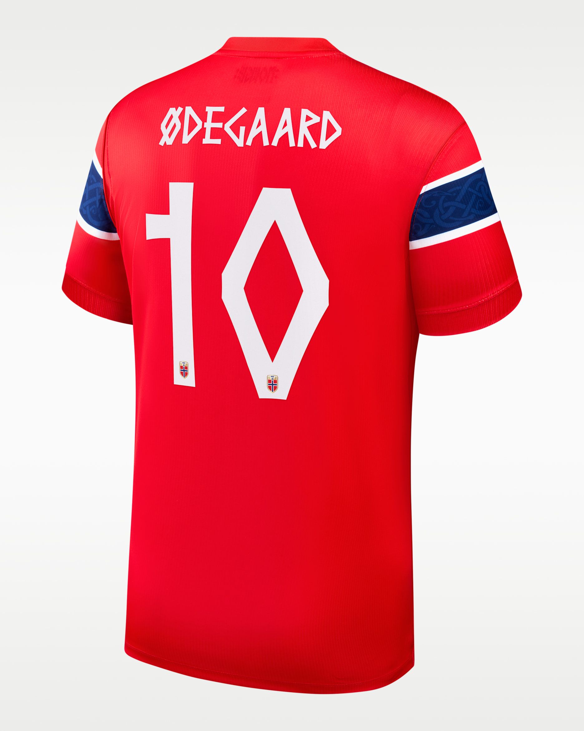 1872x2340 Martin ÿdegaard Norway National Team 2026 Stadium Home Men's Nike Dri FIT Soccer Jersey.