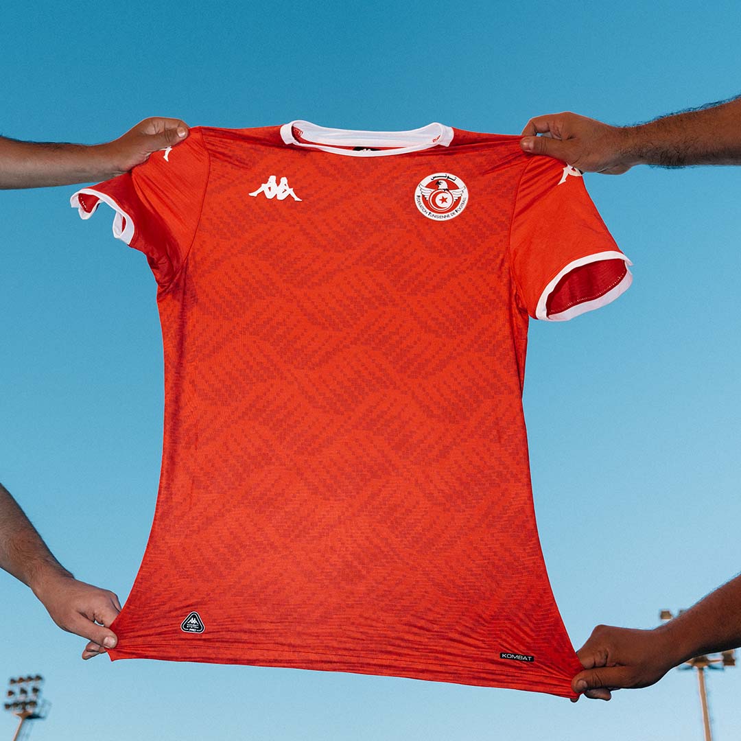1080x1080 Tunisia 25 26 Kappa AFCON Home Kit
