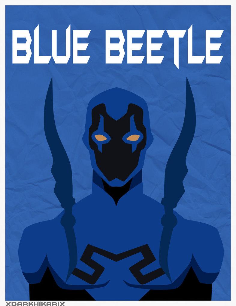 786x1017 Blue Beetle iPhone Wallpaper