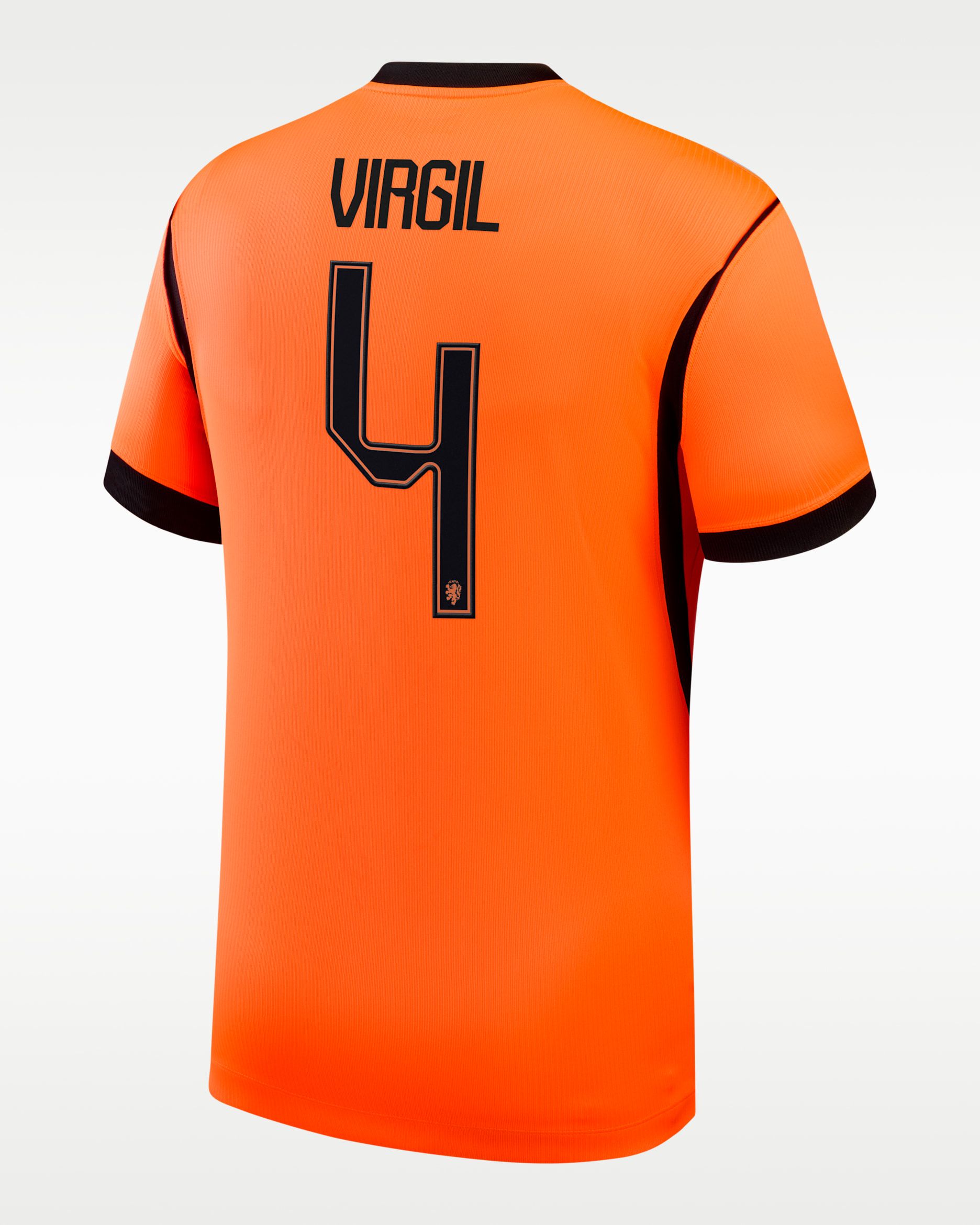 1872x2340 Virgil Van Dijk Netherlands National Team 2026 Stadium Home Men's Nike Dri FIT Soccer Jersey.