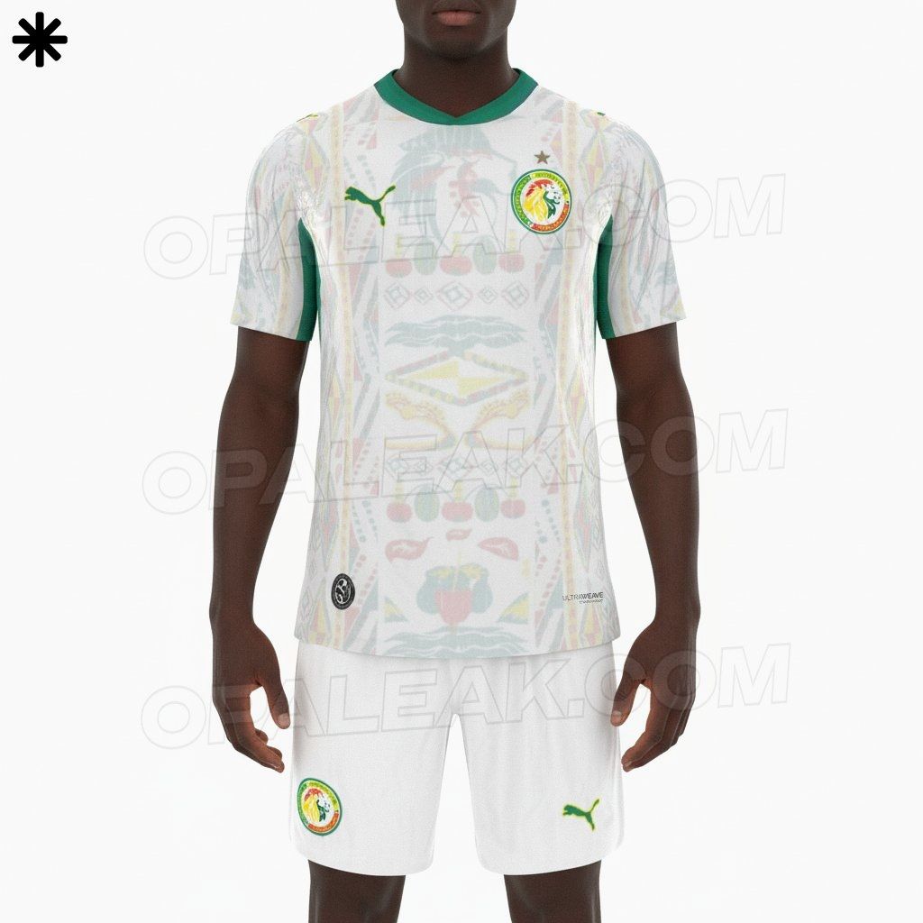 1024x1024 Senegal 2026 World Cup Home Kit Leaked