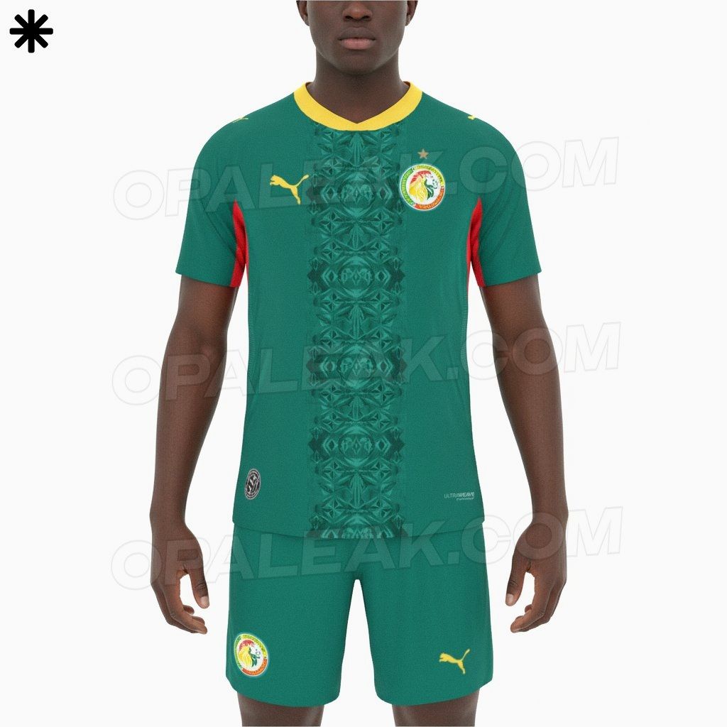 1024x1024 Senegal 2026 World Cup Away Kit Leaked