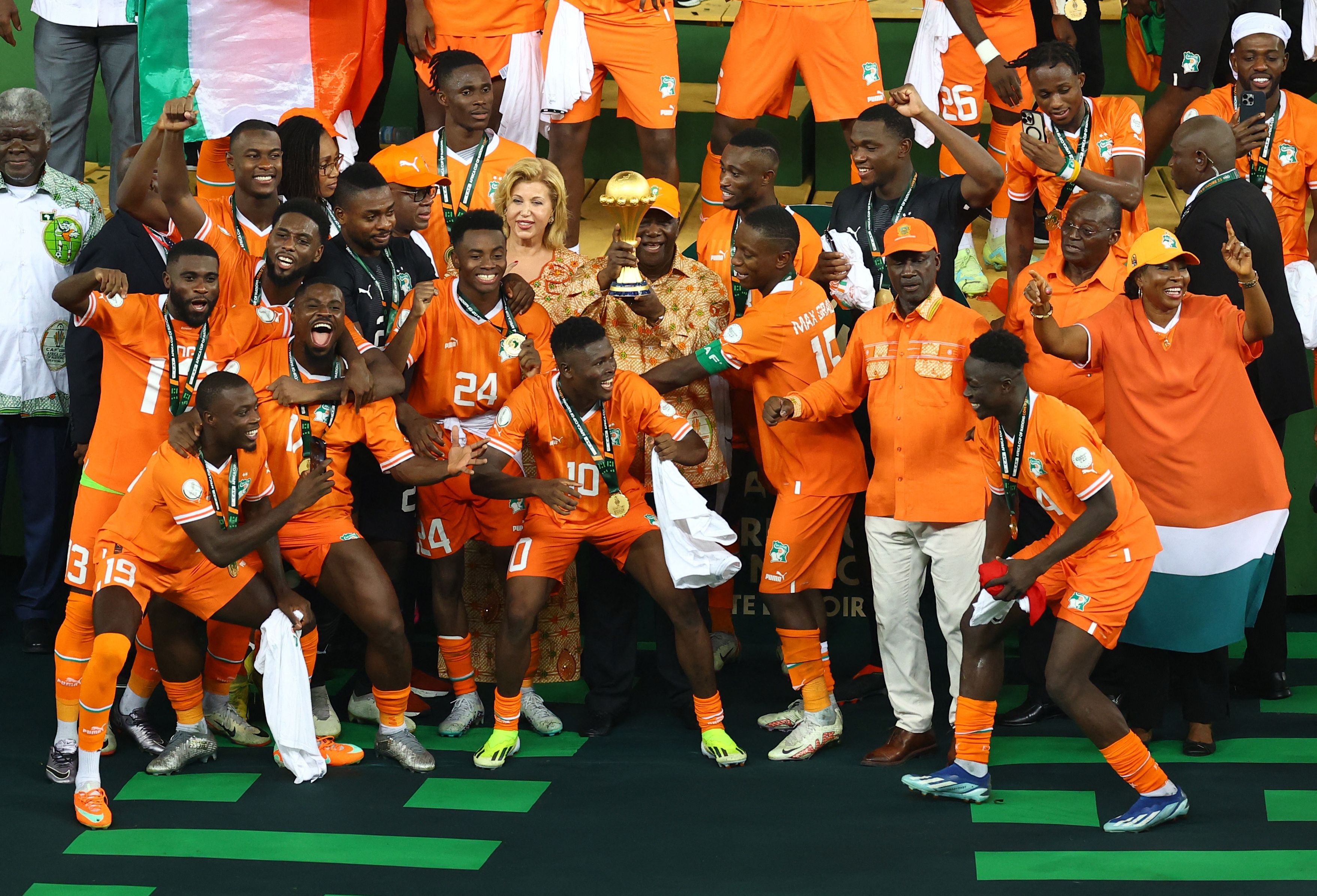 3515x2392 Ivory Coast relief after winning Cup of Nations