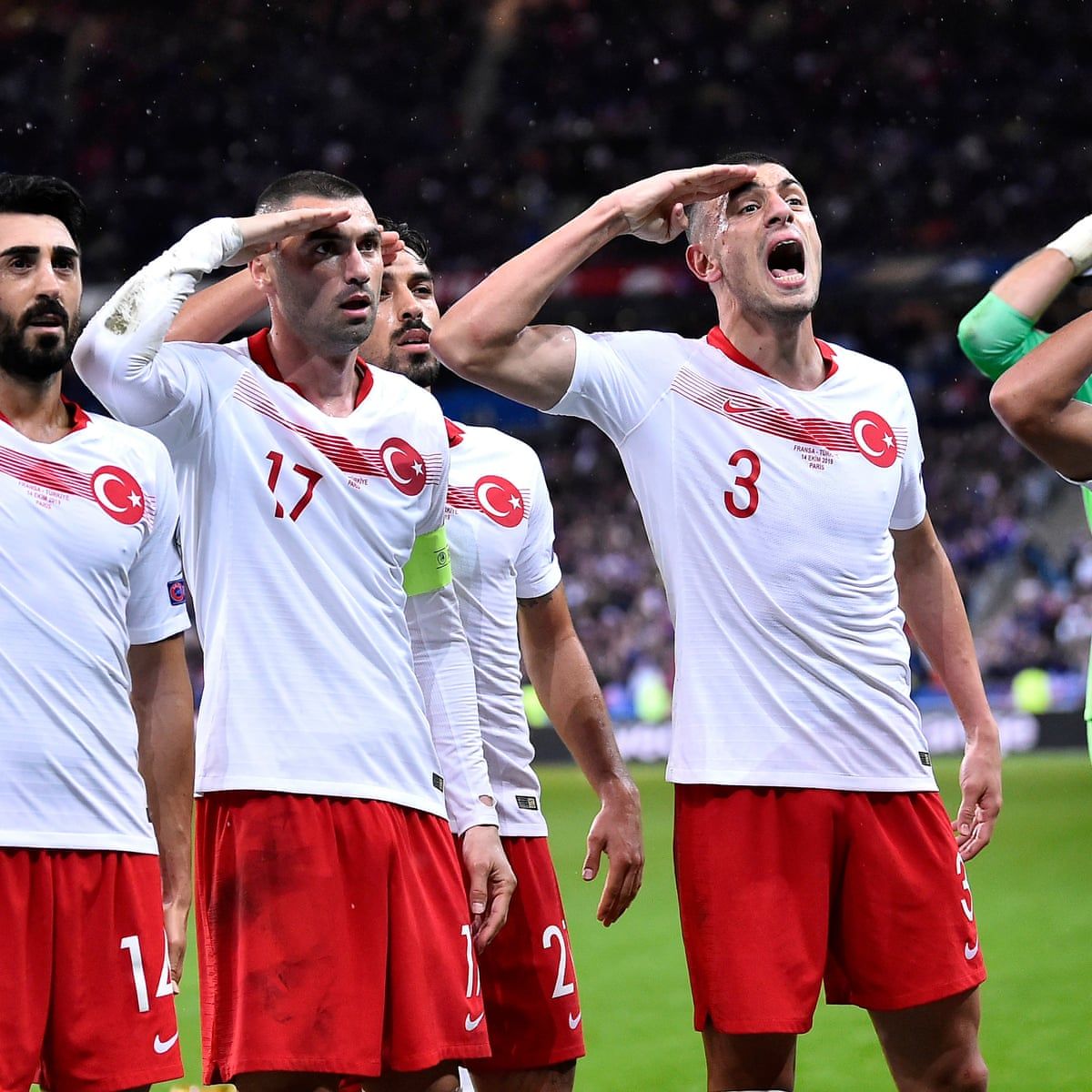 1200x1200 Turkey footballers defy Uefa again by celebrating with military salute