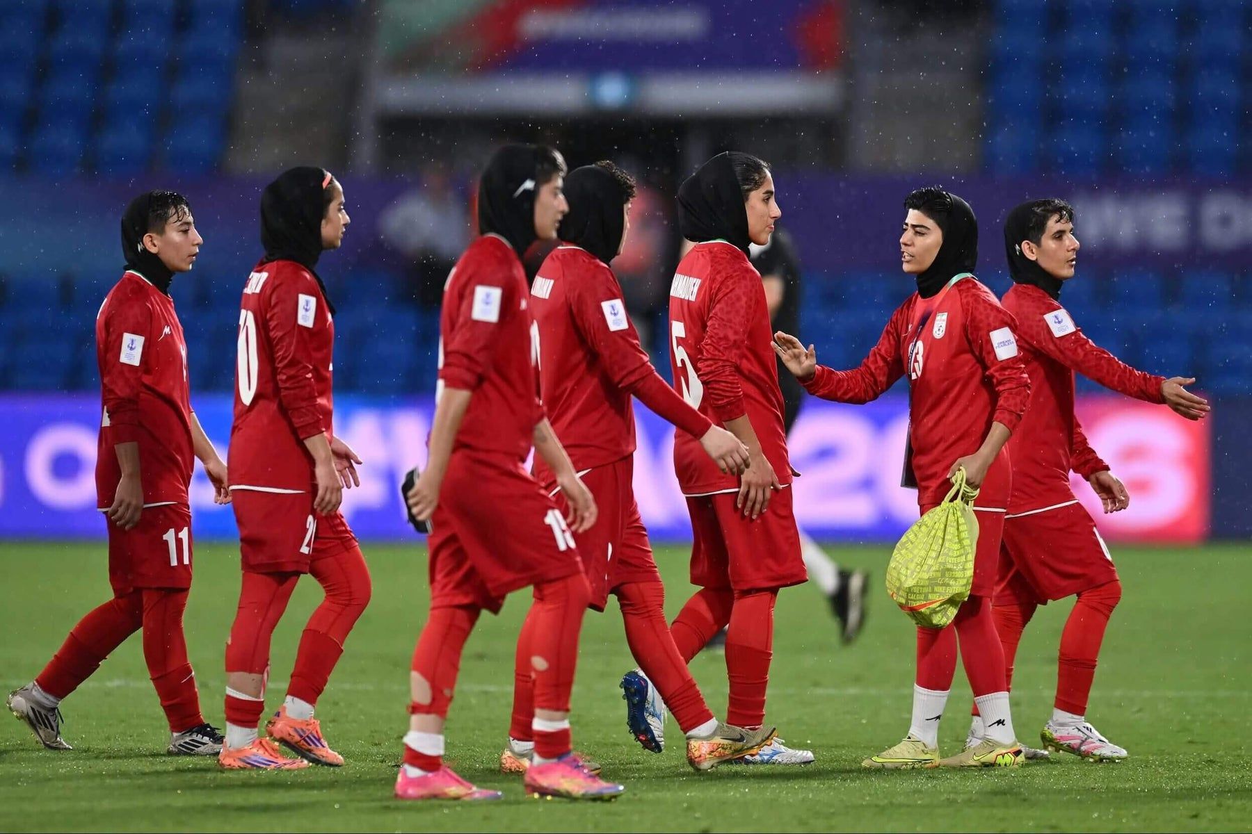 1800x1200 Iran Football Team Returns Home After Week Long Journey, Two Players Remain In Australia