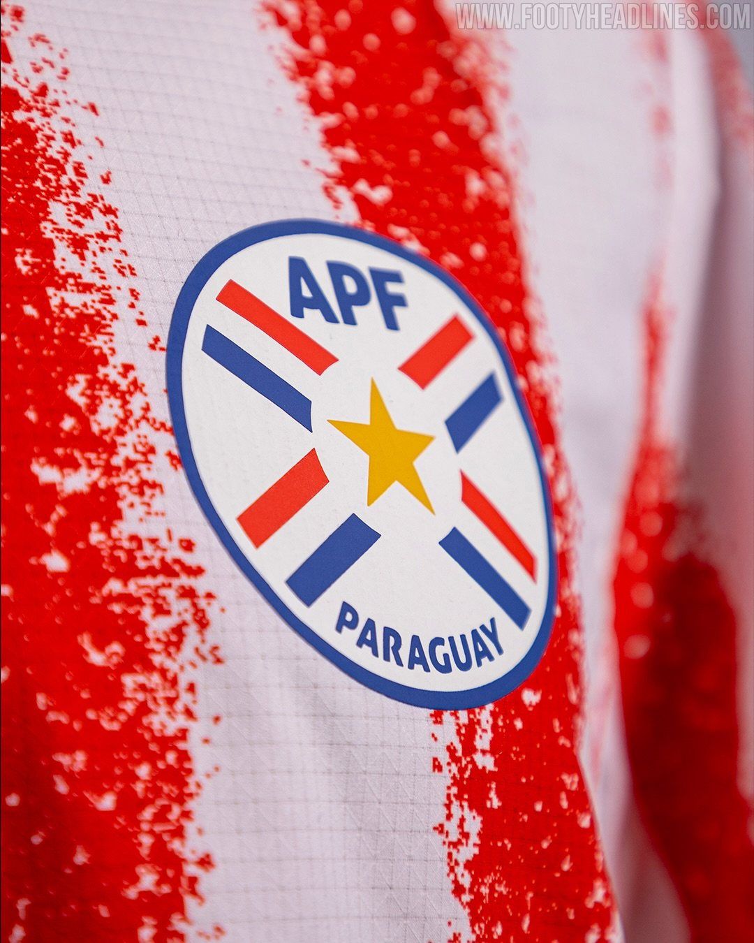 1080x1350 Paraguay 2026 World Cup Home Kit Released
