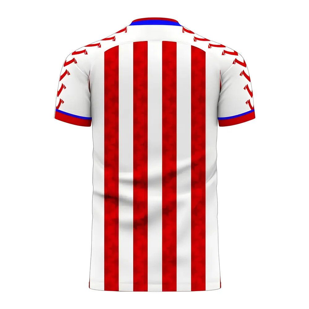 1000x1000 Paraguay 2025 2026 Home Concept Football Kit (Viper) [PARAGUAY21HOMEVIPER]