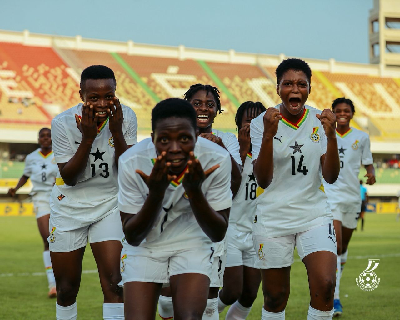 1280x1024 Priscilla Mensah Brace Powers Black Maidens To 2 0 Win Over Togo In FIFA U 17 Women's World Cup Qualifier Football Association