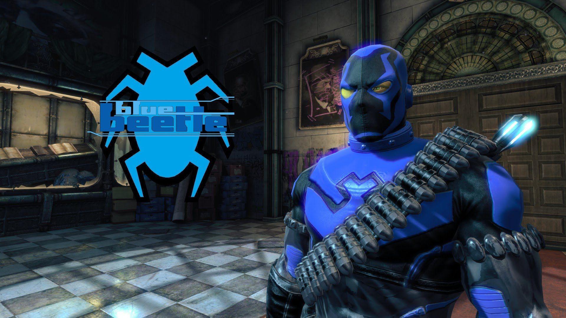 1920x1080 Blue Beetle Wallpaper