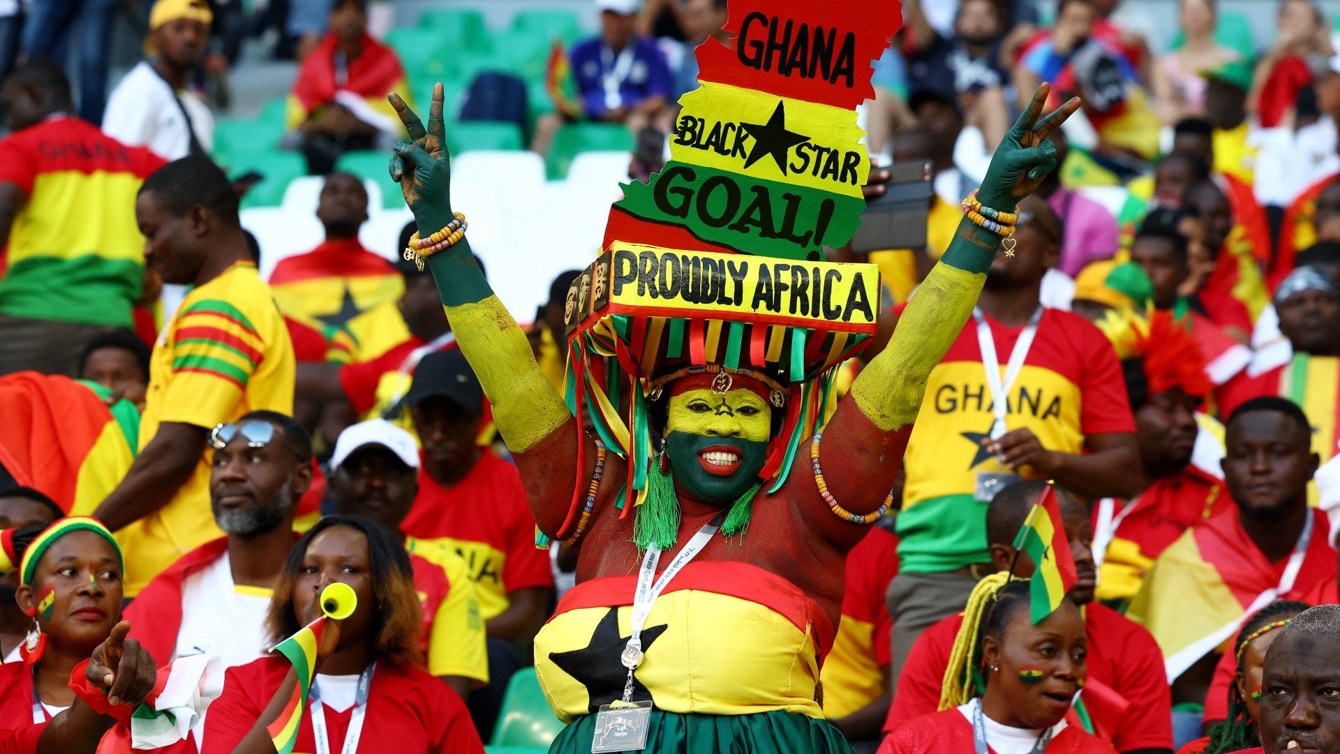 1920x1080 Photos: Ghana Fans Celebrate 3 2 Win Over South Korea. Qatar World Cup 2022 News