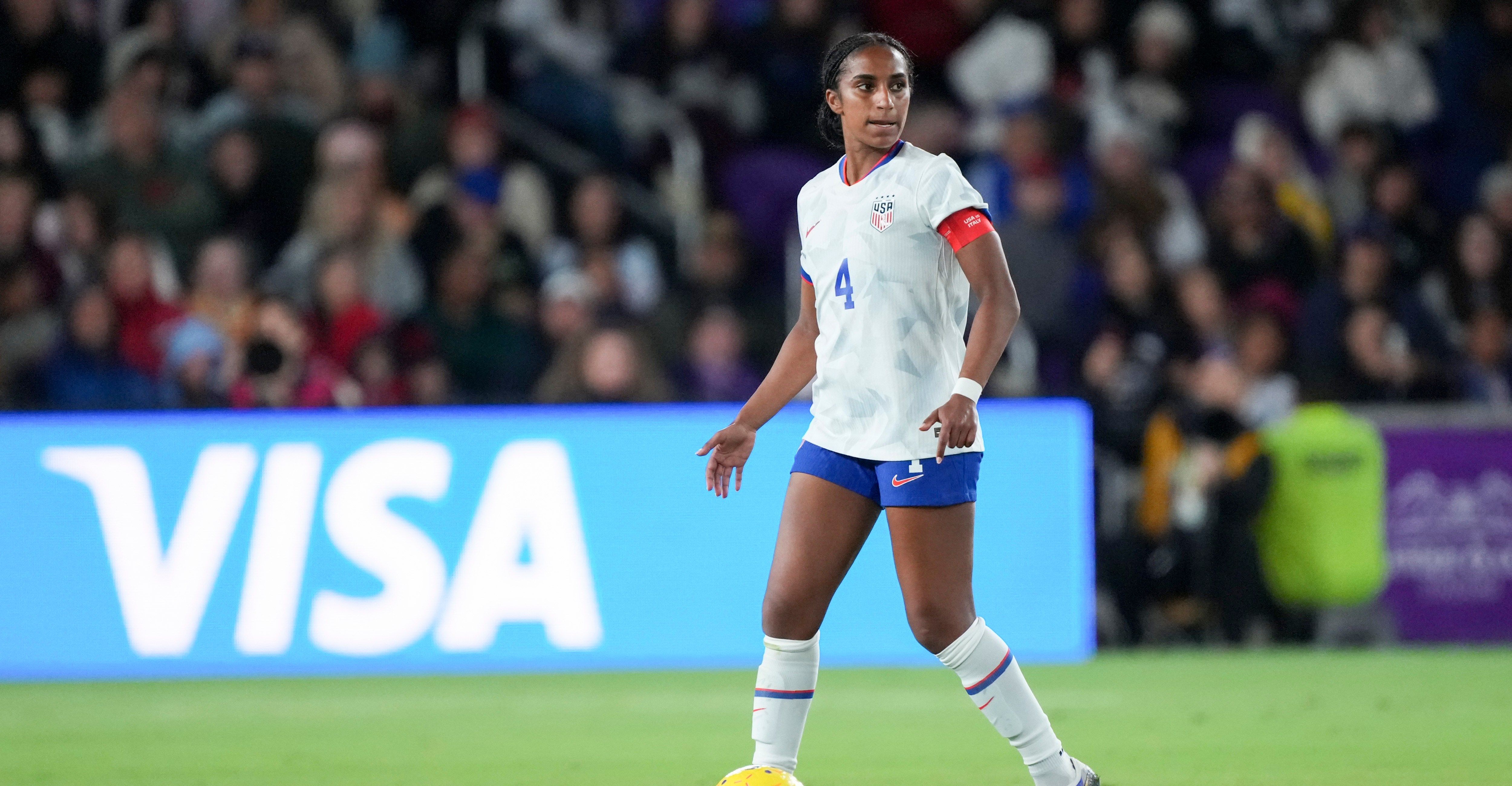 5000x2600 Emma Hayes reveals USWNT SheBelieves Cup roster. Stars and Stripes FC