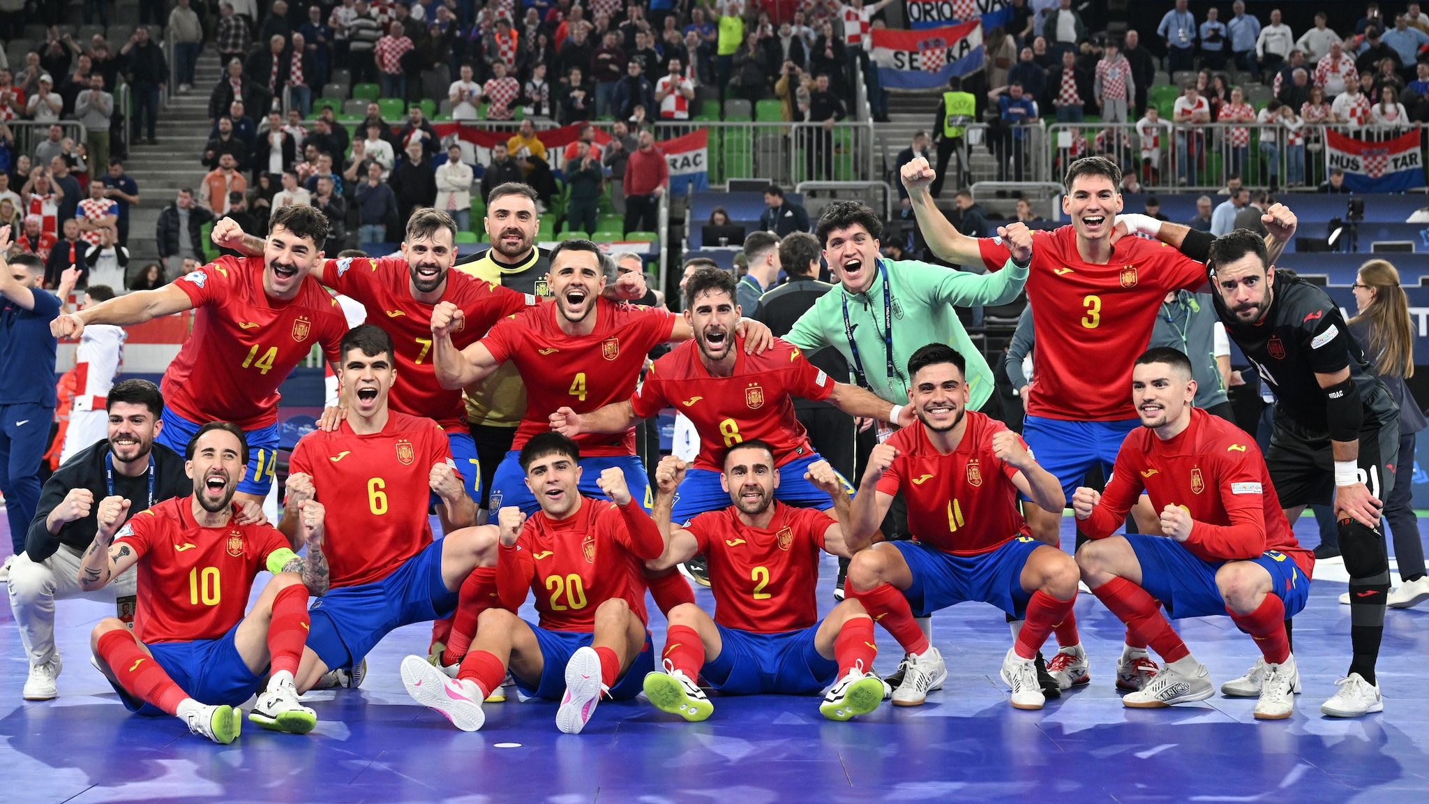 2048x1152 UEFA Futsal EURO 2026 Semi Final Highlights, Round Up: Croatia 1 2 Spain, France 1 4 Portugal