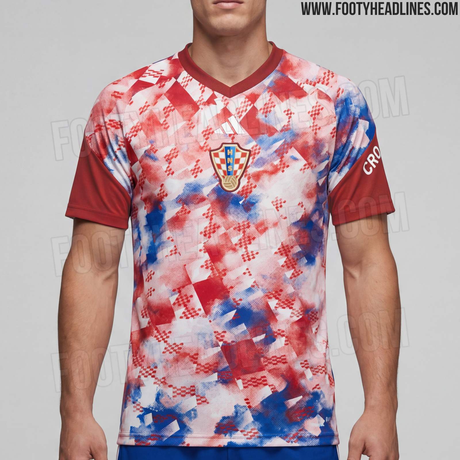 1600x1600 EXCLUSIVE: Adidas Croatia 26 27 Pre Match Shirt Leaked More Nike
