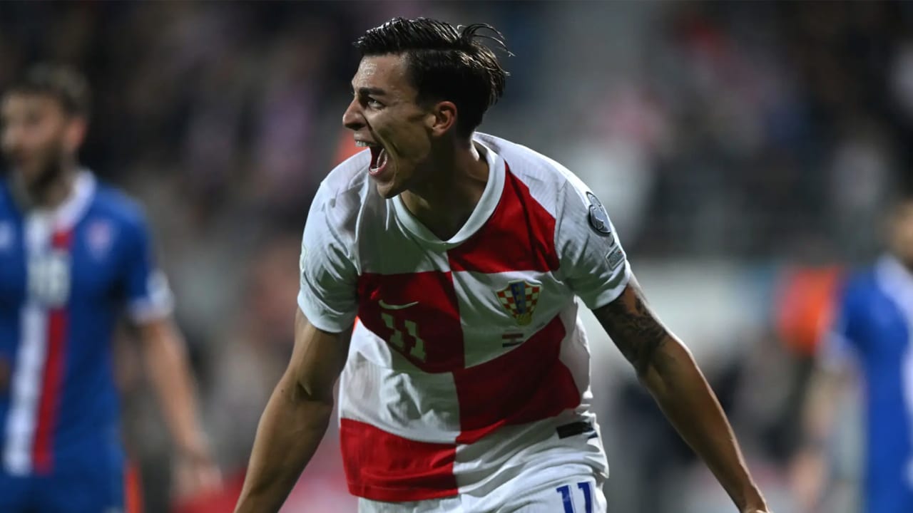 1280x720 Petar Musa Scores for Croatia, Qualifies for 2026 FIFA World Cup