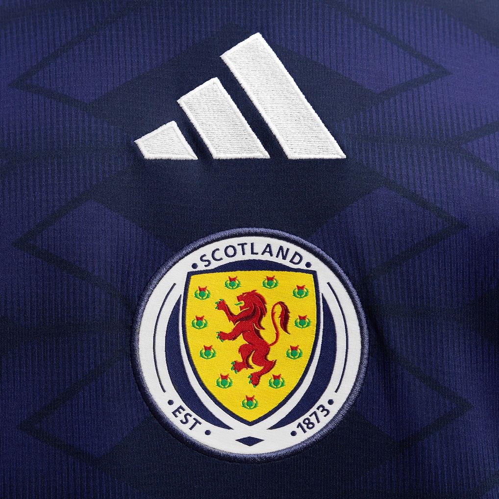 1018x1018 Men's adidas Navy Scotland National Team 2026 Home Replica Jersey