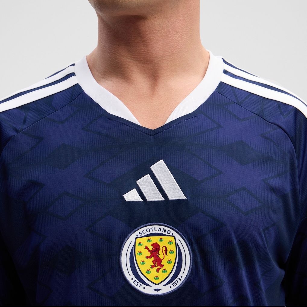 1018x1018 Men's adidas Navy Scotland National Team 2026 Home Replica Jersey