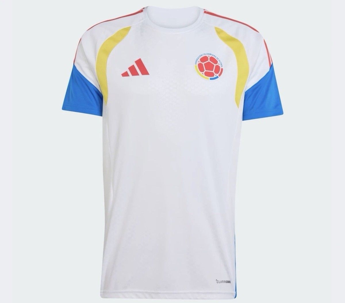 1200x1055 Colombia Adidas Soccer White Training Jersey World Cup 2026 Men's Size L Sealed