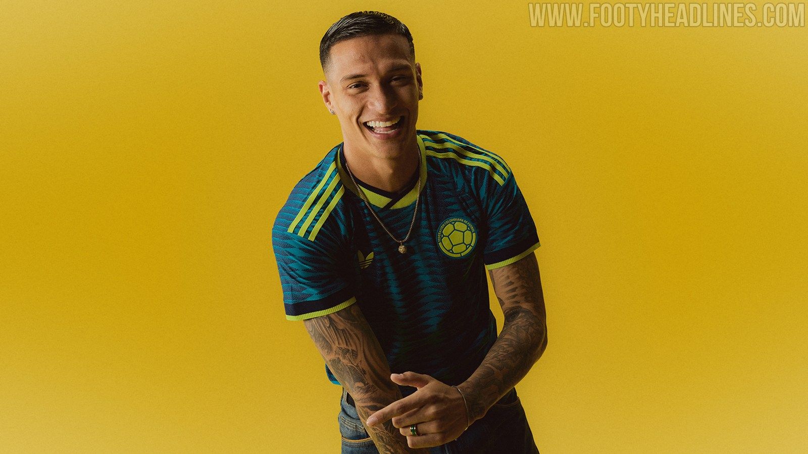 1600x900 Colombia 2026 World Cup Away Kit Released