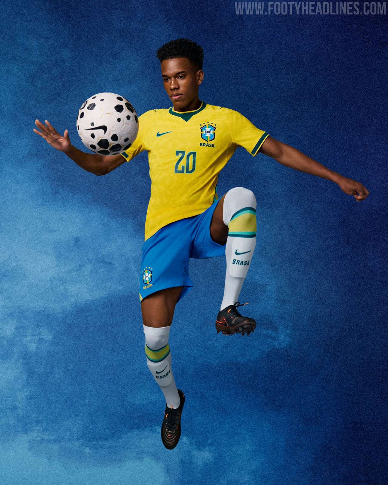 1280x1600 Brazil 2026 World Cup Home Kit Revealed