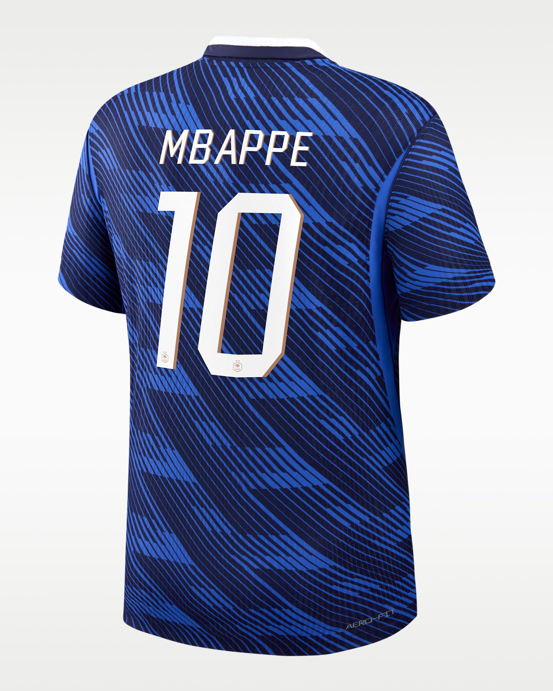 1872x2340 Kylian Mbappé France National Team 2026 Match Home Men's Nike Dri FIT ADV Soccer Jersey.
